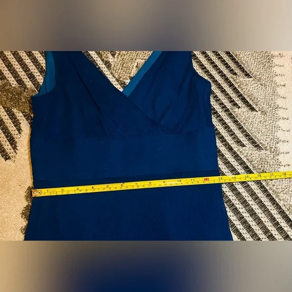 J Crew silk mini dress midnight blue sleeveless dress 💙 - Picture 4 of 6